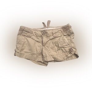 Women’s American Eagle Outfitters Tan Cargo Shorts Size 0